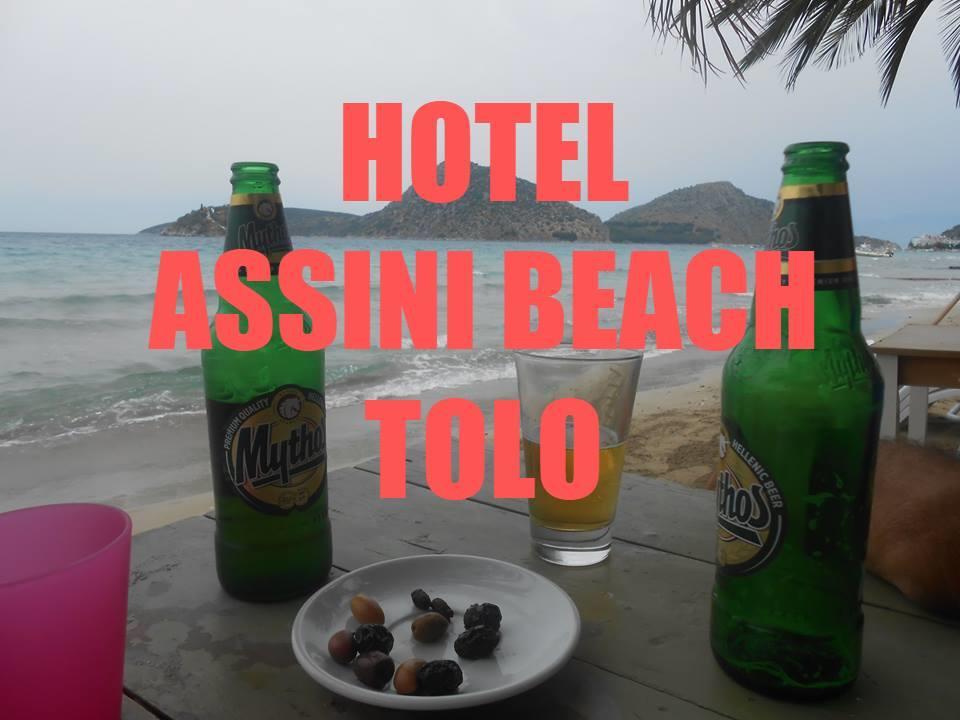 Hotel Assini Beach Tolón Exteriör bild